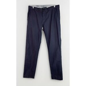 Rodd & Gunn Men's 34L Gray Straight Leg Cotton Chino Pants Woven in Italy